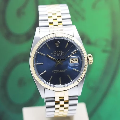 Superb Replica Rolex Datejust 16013 Caliber 3035 Automatic Movement 36x42mm Gold/steel Case Mens/unisex Watch - Image 7