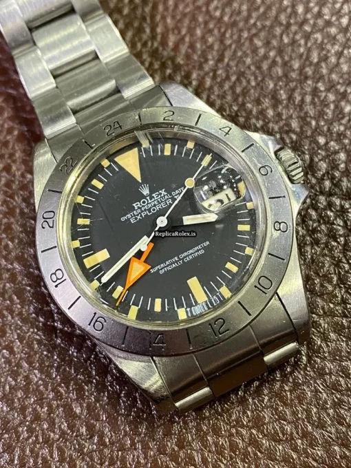 Excellent Replica Rolex Explorer II 1655 Caliber 1570 Automatic Movement 40x47mm Steel Case Mens/unisex Watch