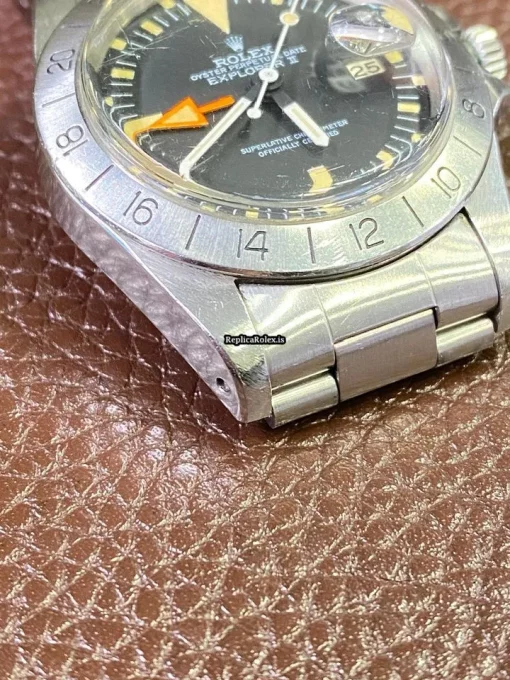 Excellent Replica Rolex Explorer II 1655 Caliber 1570 Automatic Movement 40x47mm Steel Case Mens/unisex Watch - Image 6