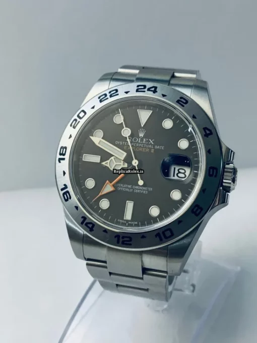 High Quality Fake Rolex Explorer II 216570 Automatic Movement 42mm Steel Case Mens/unisex Watch - Image 2