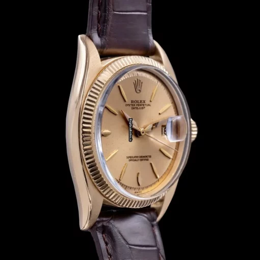 Design Replica Rolex Datejust 1601 Caliber 1570 Automatic Movement 36mm Yellow Gold Case Mens/unisex Watch - Image 7