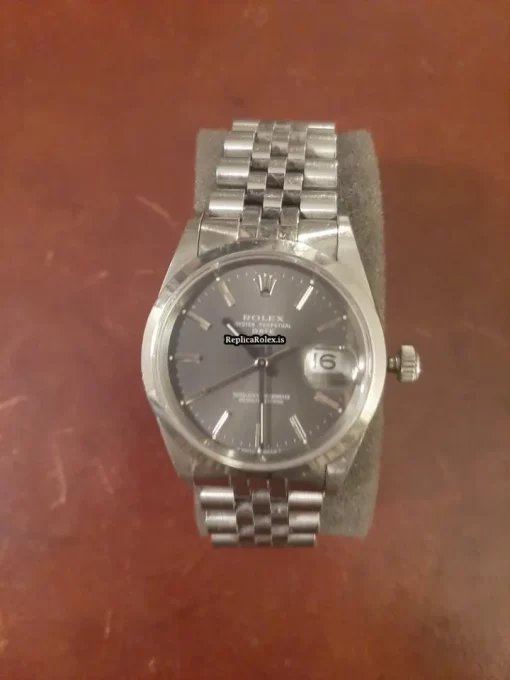 Excellent Replica Rolex Oyster Perpetual Date 15200 Caliber 1570 Automatic Movement 34mm Steel Case Mens/unisex Watch - Image 4