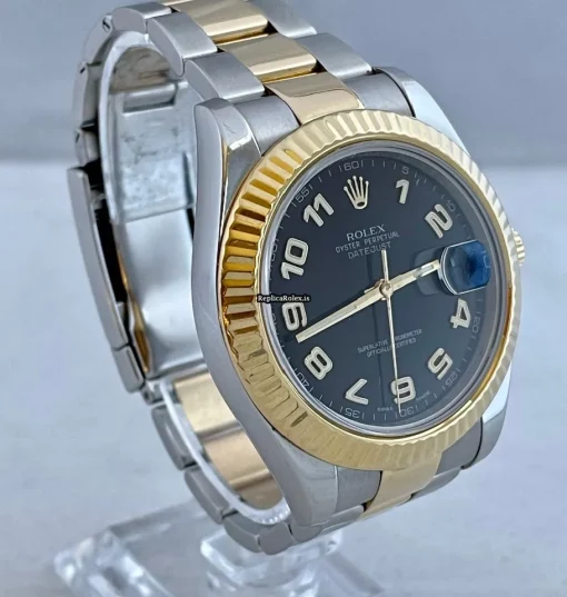 Well Made Replica Rolex Datejust II 116333 Caliber 3136 Automatic Movement 41mm Gold/steel Case Mens/unisex Watch - Image 3