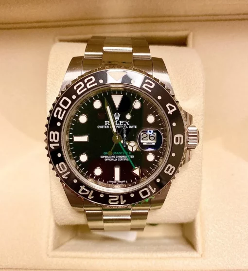 Pleasing Fake Rolex Gmt-master II 116710ln Caliber 3186 Automatic Movement 40mm Steel Case Mens/unisex Watch