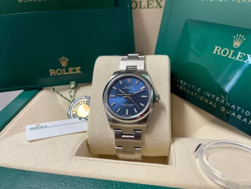 Pleasing Replica Rolex Oyster Perpetual 31 277200 Caliber 2232 Automatic Movement 31mm Steel Case Womens Watch - Image 10