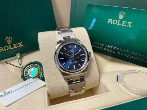 Pleasing Replica Rolex Oyster Perpetual 31 277200 Caliber 2232 Automatic Movement 31mm Steel Case Womens Watch - Image 12