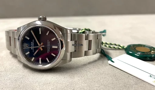 Pleasing Replica Rolex Oyster Perpetual 31 277200 Caliber 2232 Automatic Movement 31mm Steel Case Womens Watch - Image 6