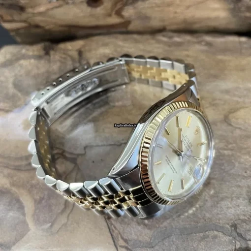 Best Replica Rolex Datejust 16013 Automatic Movement 36mm Gold/steel Case Watch - Image 3