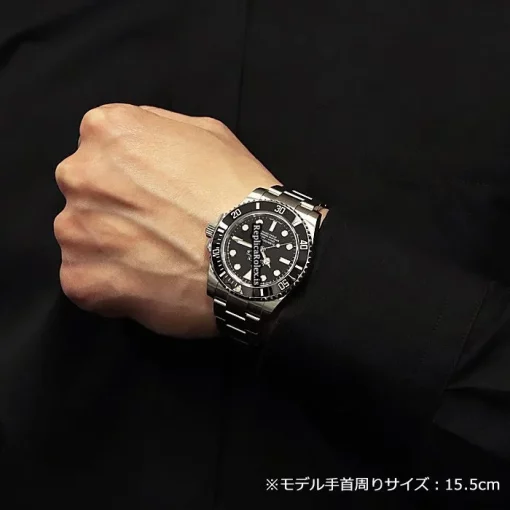 Amazing Fake Rolex Submariner 114060 Caliber 3130 Automatic Movement 40mm Steel Case Watch - Image 15