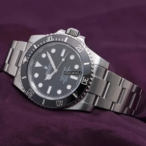 Amazing Fake Rolex Submariner 114060 Caliber 3130 Automatic Movement 40mm Steel Case Watch - Image 2