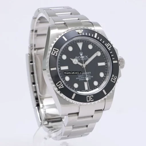 Amazing Fake Rolex Submariner 114060 Caliber 3130 Automatic Movement 40mm Steel Case Watch - Image 6