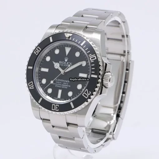 Amazing Fake Rolex Submariner 114060 Caliber 3130 Automatic Movement 40mm Steel Case Watch - Image 7
