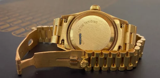 Good Fake Rolex Lady-datejust 69178 Caliber 2135 Automatic Movement 26mm Yellow Gold Case Womens Watch - Image 5