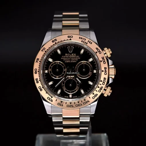 Fantastic Fake Rolex Daytona 116503 Caliber 4130 Automatic Movement 40mm Gold/steel Case Mens/unisex Watch - Image 3