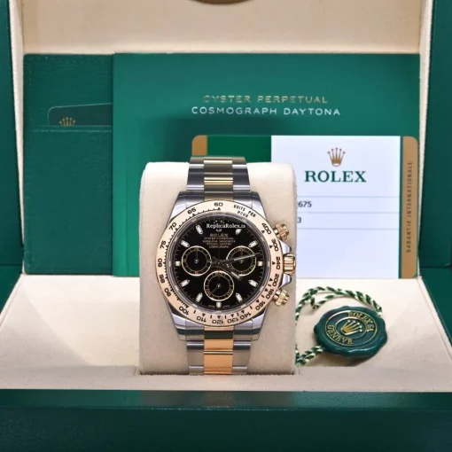 Fantastic Fake Rolex Daytona 116503 Caliber 4130 Automatic Movement 40mm Gold/steel Case Mens/unisex Watch - Image 7