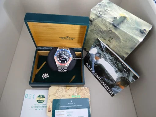 Inexpensive Replica Rolex Gmt-master 16750 Caliber 3075 Automatic Movement 40mm Steel Case Mens/unisex Watch
