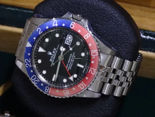 Inexpensive Replica Rolex Gmt-master 16750 Caliber 3075 Automatic Movement 40mm Steel Case Mens/unisex Watch - Image 3