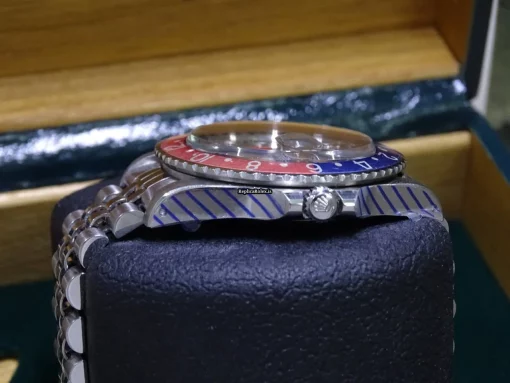 Inexpensive Replica Rolex Gmt-master 16750 Caliber 3075 Automatic Movement 40mm Steel Case Mens/unisex Watch - Image 6