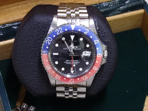 Inexpensive Replica Rolex Gmt-master 16750 Caliber 3075 Automatic Movement 40mm Steel Case Mens/unisex Watch - Image 9