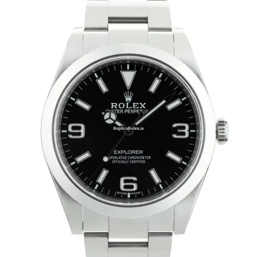 Superb Fake Rolex Explorer 214270 Caliber 3132 Automatic Movement 39mm Steel Case Watch