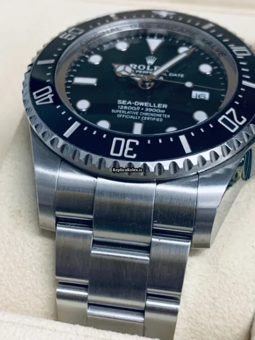 Neat Replica Rolex Sea-dweller Deepsea 126660 Automatic Movement 44mm Steel Case Mens/unisex Watch - Image 13