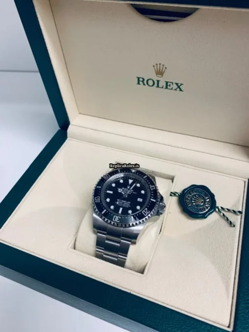 Neat Replica Rolex Sea-dweller Deepsea 126660 Automatic Movement 44mm Steel Case Mens/unisex Watch - Image 14