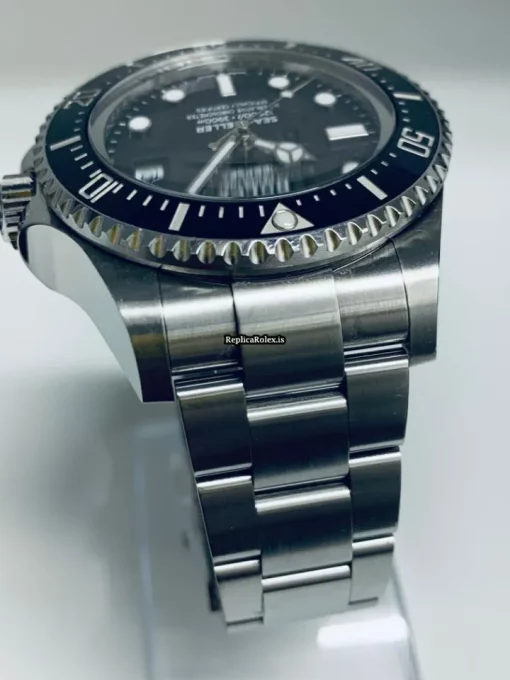 Neat Replica Rolex Sea-dweller Deepsea 126660 Automatic Movement 44mm Steel Case Mens/unisex Watch - Image 9
