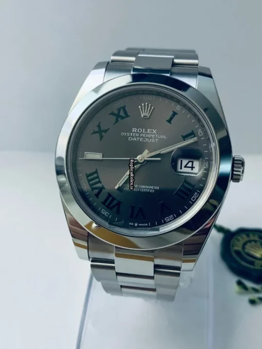 Incredible Replica Rolex Datejust 126300 Automatic Movement 41mm Steel Case Mens/unisex Watch - Image 2