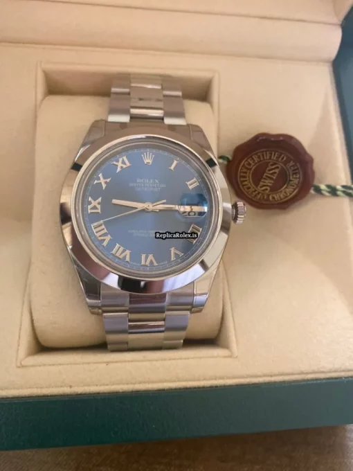 Epic Fake Rolex Datejust 126300-0017 Caliber 3235 Automatic Movement 41mm Steel Case Mens/unisex Watch - Image 7