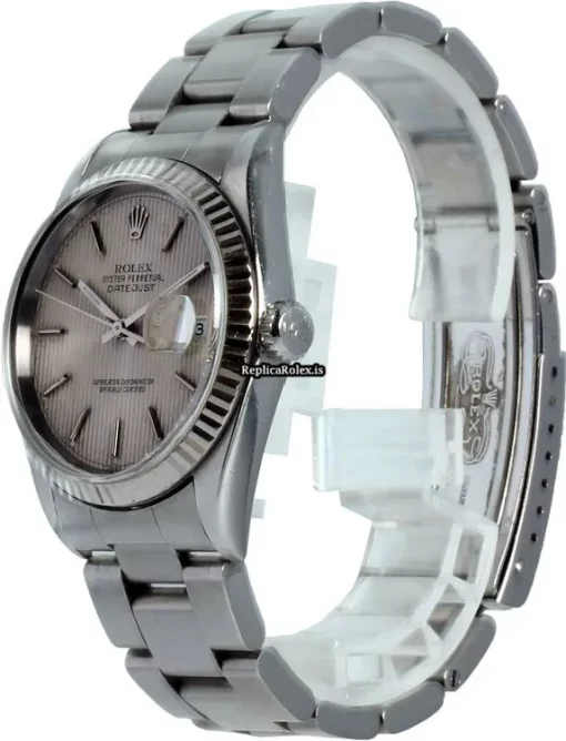 High-end Fake Rolex Datejust 16234 Automatic Movement 36mm Steel Case Mens/unisex Watch - Image 2