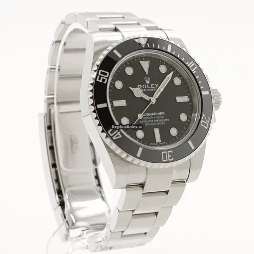 Wholesale Replicas Rolex Submariner 114060 Caliber 3130 Automatic Movement 40mm Steel Case Watch - Image 2
