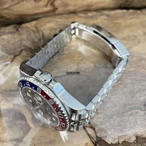 Inexpensive Replica Rolex Gmt-master II 126710blro Automatic Movement 40mm Steel Case Watch - Image 3