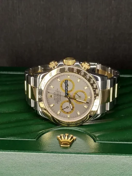 Popular Replica Rolex Daytona 116523 Caliber 4130 Automatic Movement 40mm Gold/steel Case Mens/unisex Watch