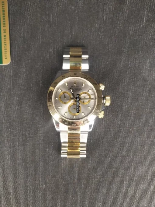 Popular Replica Rolex Daytona 116523 Caliber 4130 Automatic Movement 40mm Gold/steel Case Mens/unisex Watch - Image 11