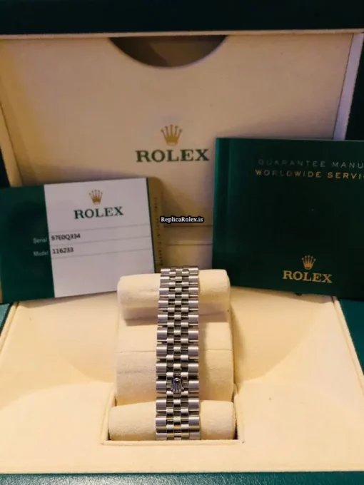 Suitable Replica Rolex Datejust 116233 Automatic Movement 36x22.34mm Steel Case Mens/unisex Watch - Image 3