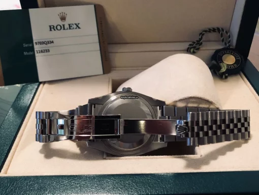 Suitable Replica Rolex Datejust 116233 Automatic Movement 36x22.34mm Steel Case Mens/unisex Watch - Image 5