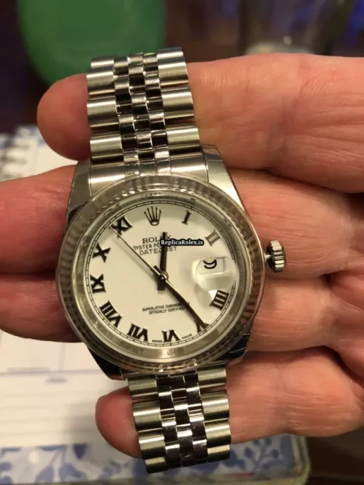 Suitable Replica Rolex Datejust 116233 Automatic Movement 36x22.34mm Steel Case Mens/unisex Watch - Image 9