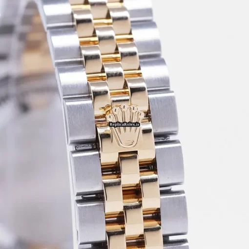 Trustworthy Replica Rolex Lady-datejust 28 Caliber 2236 Automatic Movement 28mm Gold/steel Case Watch - Image 13
