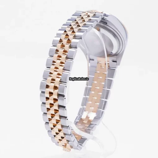 Trustworthy Replica Rolex Lady-datejust 28 Caliber 2236 Automatic Movement 28mm Gold/steel Case Watch - Image 14
