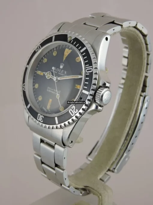 Appealing Replica Rolex Submariner 5513 Caliber 1520 Automatic Movement 40mm Steel Case Mens/unisex Watch - Image 3