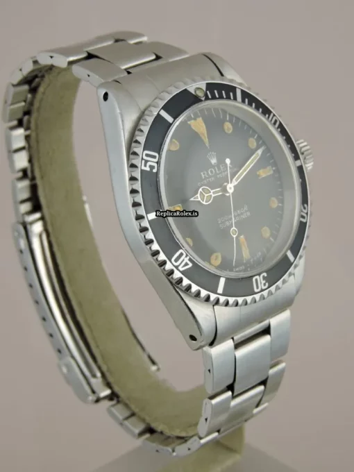 Appealing Replica Rolex Submariner 5513 Caliber 1520 Automatic Movement 40mm Steel Case Mens/unisex Watch - Image 4