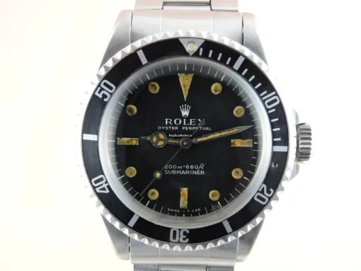 Appealing Replica Rolex Submariner 5513 Caliber 1520 Automatic Movement 40mm Steel Case Mens/unisex Watch - Image 5