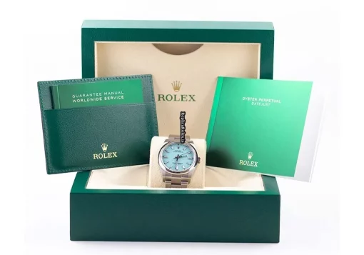 Appealing Fake Rolex Oyster Perpetual 36 126000 Caliber 3230 Automatic Movement 36mm Steel Case Mens/unisex Watch - Image 8
