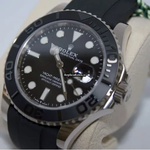 Cheap Knockoff Rolex Yacht-master 42 226659 Caliber 3235 Automatic Movement 42mm White Gold Case Mens/unisex Watch