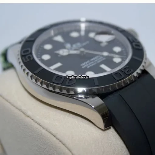 Cheap Knockoff Rolex Yacht-master 42 226659 Caliber 3235 Automatic Movement 42mm White Gold Case Mens/unisex Watch - Image 7