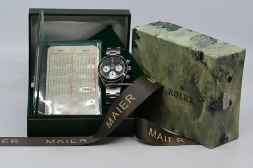 Popular Fakes Rolex Daytona 6263 Valjoux Caliber 727 Manual Winding Movement 37mm Steel Case Mens/unisex Watch - Image 2