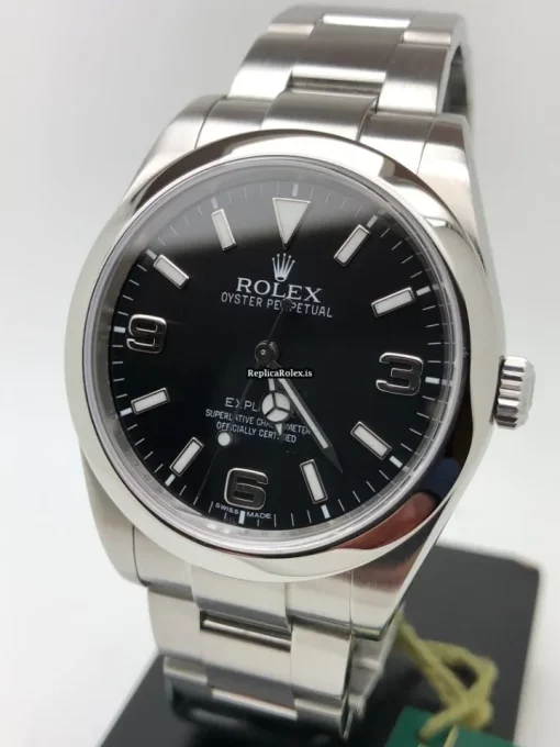 Aaa Replicas Rolex Explorer 214270 Caliber 3132 Automatic Movement 39mm Steel Case Mens/unisex Watch