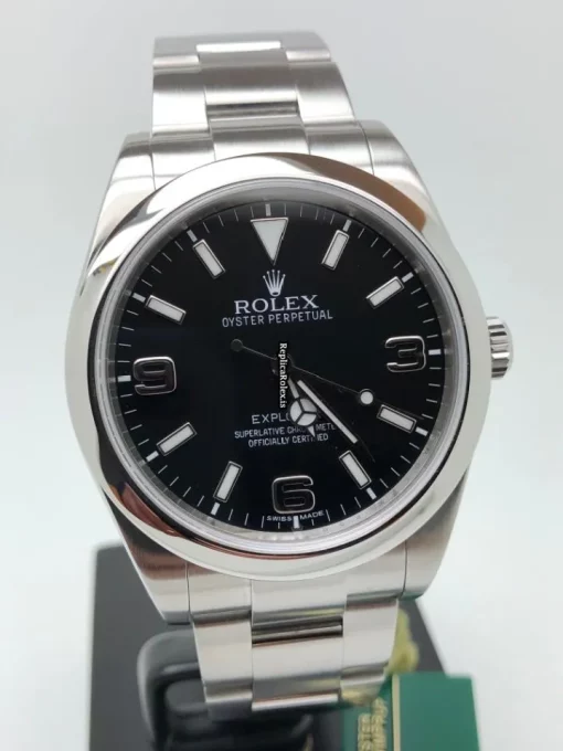 Aaa Replicas Rolex Explorer 214270 Caliber 3132 Automatic Movement 39mm Steel Case Mens/unisex Watch - Image 11