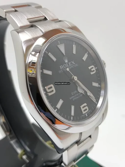 Aaa Replicas Rolex Explorer 214270 Caliber 3132 Automatic Movement 39mm Steel Case Mens/unisex Watch - Image 13