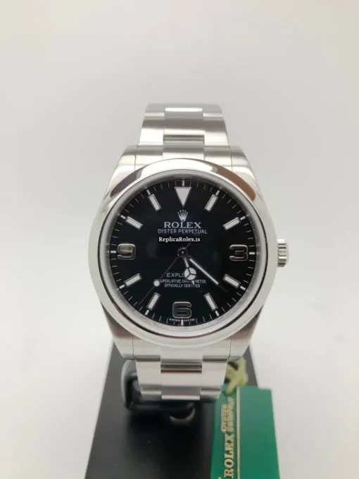 Aaa Replicas Rolex Explorer 214270 Caliber 3132 Automatic Movement 39mm Steel Case Mens/unisex Watch - Image 5